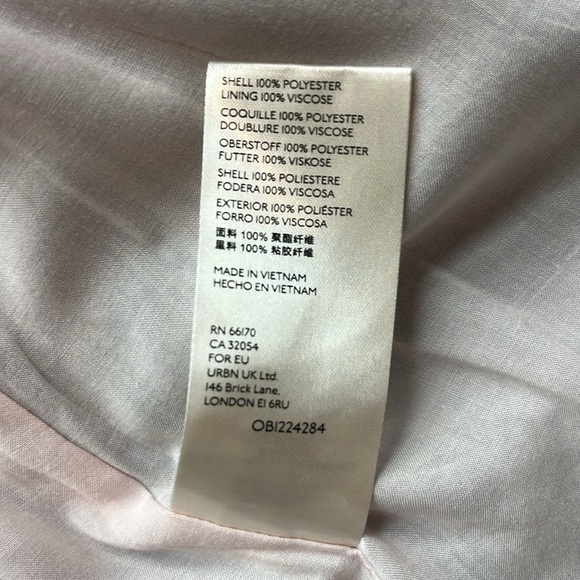 Anthropologie Maeve Zada Silver Metallic Dark Blazer Jacket size 4 NWT - Picture 11 of 14